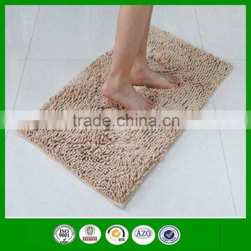 microfiber chenille bathroom mat