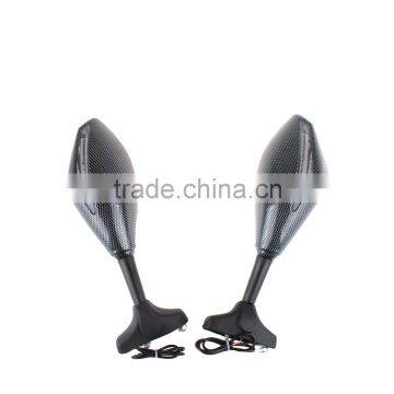 Soto racing - Universal motorcycle rearview Side mirror with turn light SIGNALS INDICATORS For Honda CBR 1000RR