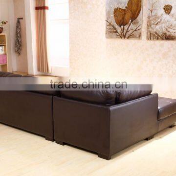 Hot Sale Living Room Soft and Leisure Leather Sofa photo-3