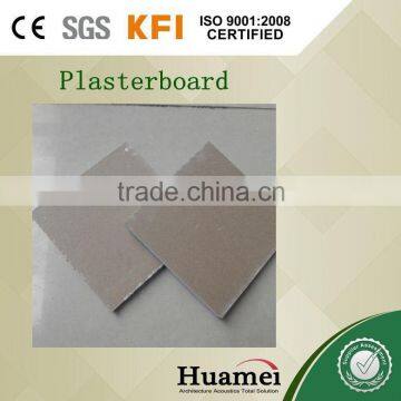 9mm plaster board fixing paper faced gypsum board