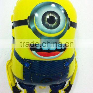 Hot sale minion foil balloon/mylar , promotion balloon customized foil balloon