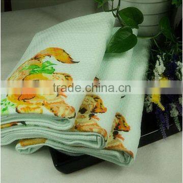 100% cotton reactive printed face towels