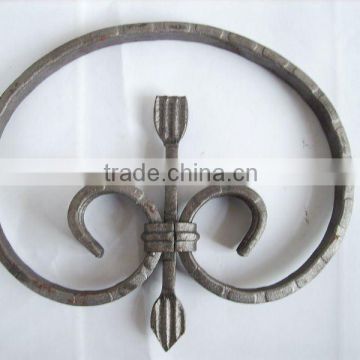 ornamental wrought iron panel