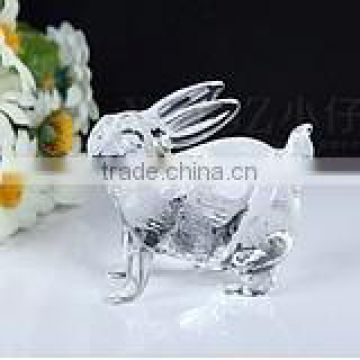 2015 hot sale cheap clear crystal Chinese zodiac