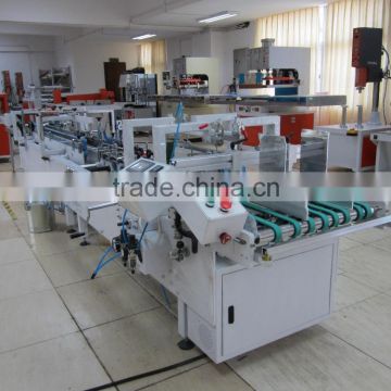 corrugated box gluing machine