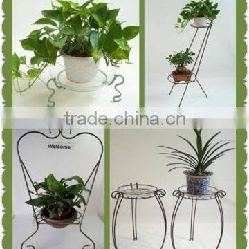 steel plant stand for showing