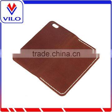 Genuine Handmade Cowhide Leather Wallet Case for IPhone 6 photo-4