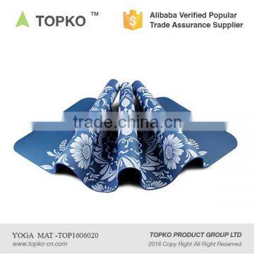 2016 Hot Sale Eco-friendly Custom Label Digital Printed Yoga Mat