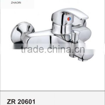 ZR20601 brass body polished shower faucet for bath