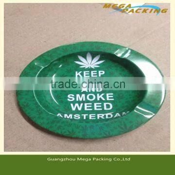 Promotion Custom metal tin mini portable ashtray