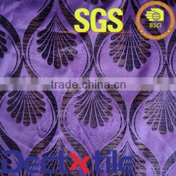100%Polyester Flocking Knitted Sofa Upholstery Fabric For Lining photo-2