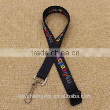 2015 High quality custom heat transfer lanyard