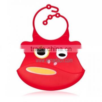 2012 lovely custom silicone baby bib