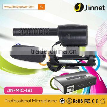 High Performance Broadcast DV Dslr Stereo Microphone for Studio Interview photo-5