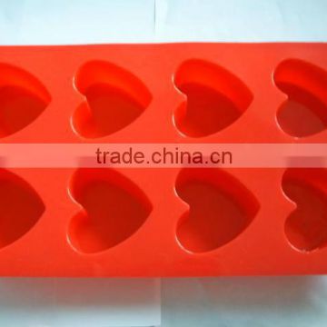 heart shaped Silicone Ice Cube Tray & ice cream maker