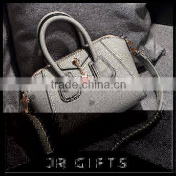 Professional Design Unique PU Grey Shoulder Bag