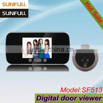 Movement Detection 3.0" 0f Video Recording!! Digital Peephole Viewer Door Camera With Digital Door Bell