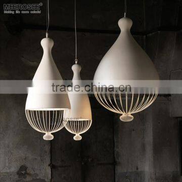 Industrial Iron Hanging Light Simplr White Pendant Design MD83078