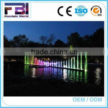 Advanced Decoration Water Fountain Musical Dancing Floating Fountain