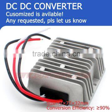 13.8V 5A 70W dc dc Converter Wide Input Voltage Range 8-40V for Charger Battery
