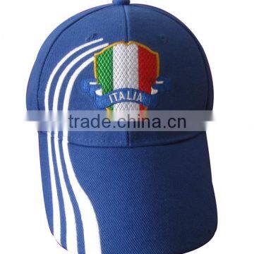 Custom Embroidery Badge Football Team fans Baseball Cap Adjustable dad cap