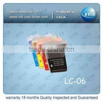 refillable ink cartridge LC16BK/C/Y/M for Brother DCP-145C/165C/185C/195C/365CN/375CW/385C/395CN/585CW/6690CW