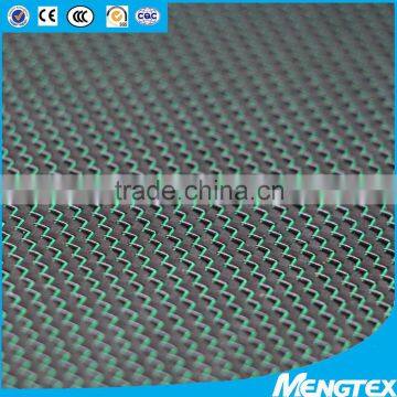 Glitter 3K Carbon Fiber Fabric Green/Silvery Plain 210gsm