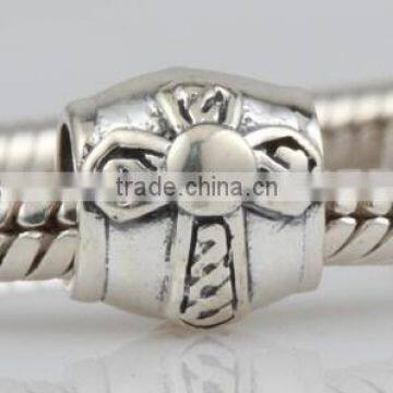 European Vintage Silver Cross Charm