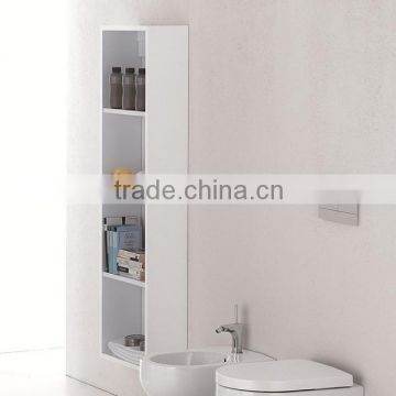 Light Color MFC Modern Bathroom Cabinet Hotel Room Laminte Cabinet Furniture