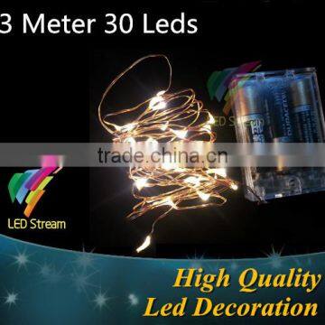 30Leds Battery Operated String Lights 10FT Led Christmas Light