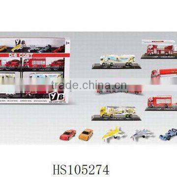 High quality freewheeling metal die cast car set