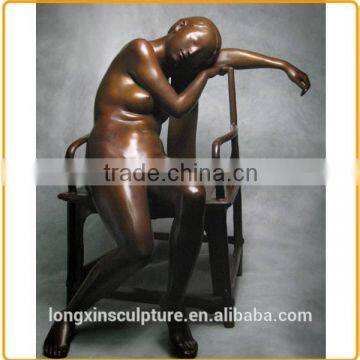 Custom Made Figure Erotic Woman Fiberglass Sculpture