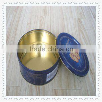 Customized Recyclable Feature Tin Can Box Supplier Round Shape Large Capacity Food Storage Metal Tin Cans photo-2