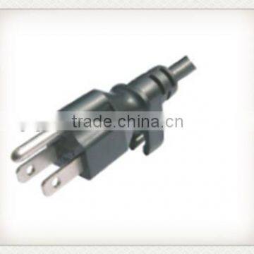 US standard 15A 125V UL rubber cable plug