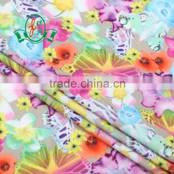 Guangzhou digital printing lycra fabric for swimwear