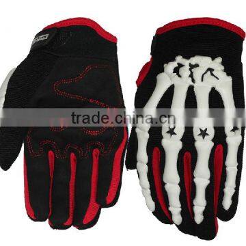 Multicolor Kevlar Lining Knuckle Protector Motorcycle/Motorbike Glove