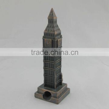 YL299OEM Pencil Sharpener 3D Big Ben Souvenirs,London's Big Ben Gifts,diecast Metal Big Ben