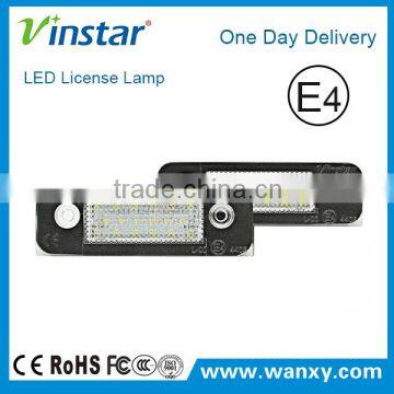 2015 Cheapest LED license plate Light for Mondeo MK II 96-00 high power no error LED replacement light