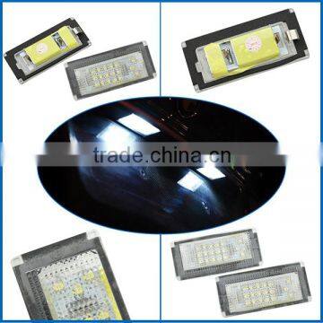 Hot Selling Canbus Error Free Car LED License Plate Light for Mini Cooper R50 R52 R53 Number Plate Lamp Car Accessories