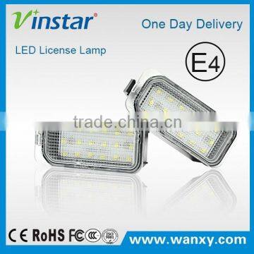 12V Extremely Bright 18-SMD LED High Power Error Free car led license plate lamp