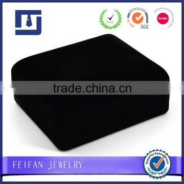 Wholesale Newest Black Velvet Cufflinks Box Packaging Box