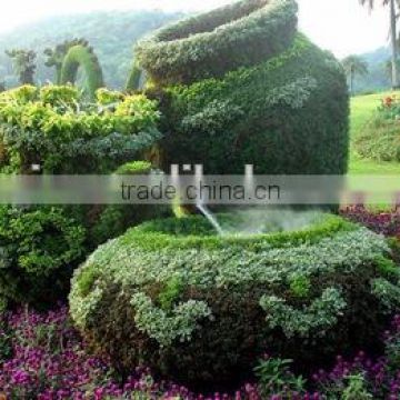 Exterior Artificial Turf Topiary Sculpture