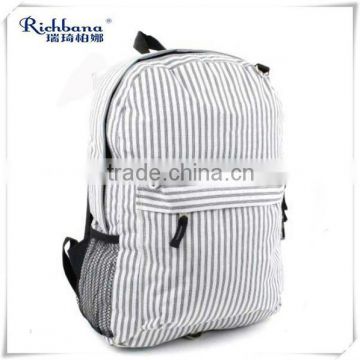 New Design School Bag Nylon School Backpack Bag