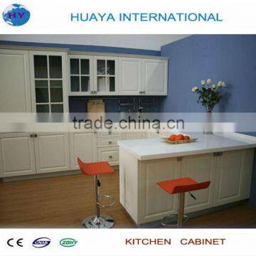 manufacturer cheap melamine kitchen cabinets wood color