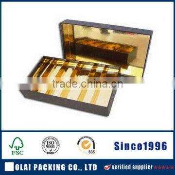 Promotional Gold Unfinished Wine Box