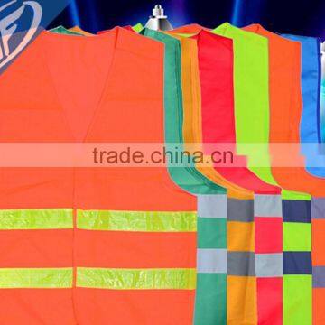 Red yellow orange vests Reflective vest Reflective work clothes