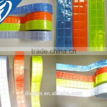 Luminous 5cm reflective tape PVC belt for safety vest