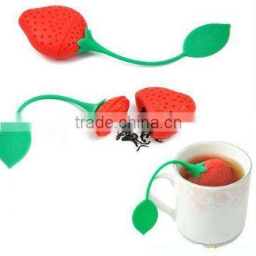 Starwerry shape silicone tea infuser