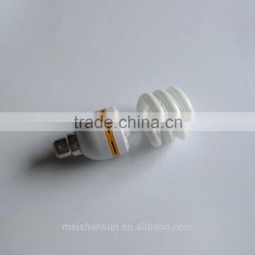 3.5circuit 12mm tube half spiral 32w CFL bulb light in zhongshan city factory