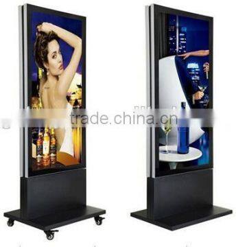 Prefab LED Advertising Light Box / Aluminum Single Side Scrolling LED Light Box